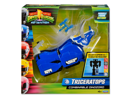 Mighty Morphin Power Rangers Re-Ignition - Triceratops Combinable Dinozord