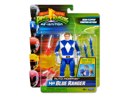 Mighty Morphin Power Rangers Re-Ignition - Auto-Morphin Blue Ranger