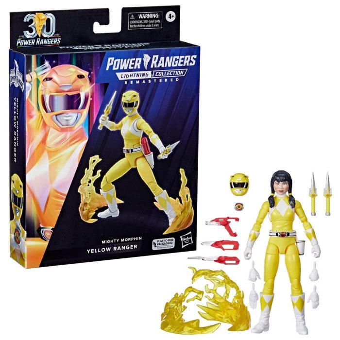 Mighty Morphin Power Rangers Lightning Collection Deluxe Yellow Ranger