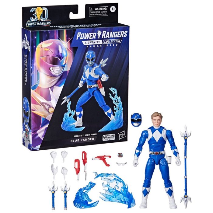 Mighty Morphin Power Rangers Lightning Collection Deluxe Blue Ranger