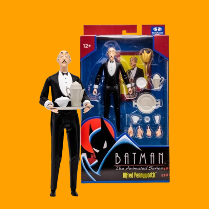 McFarlane Toys Batman: The Animated Series Alfred Pennyworth 6 Action Figure - Exclusive