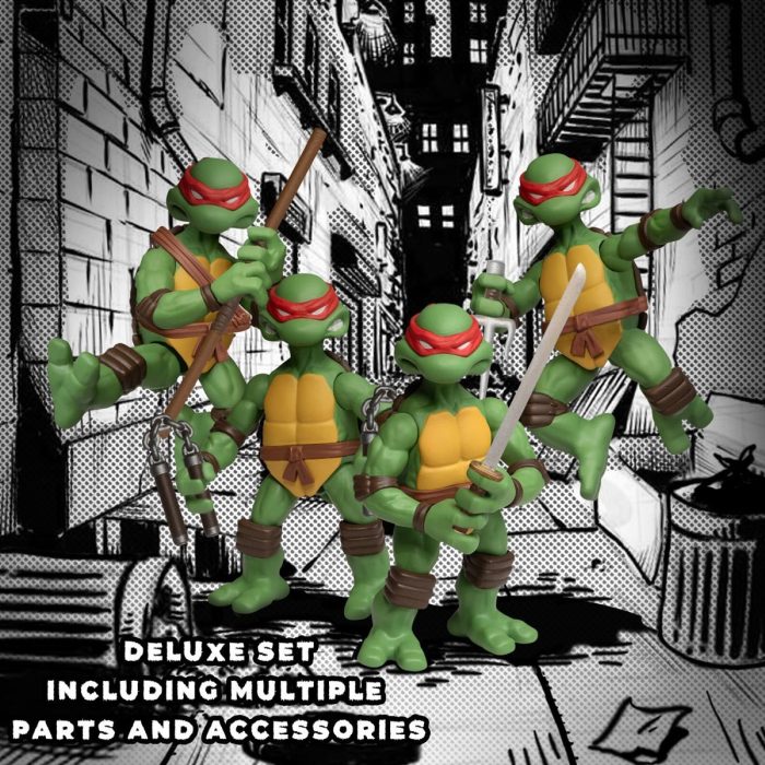 Mezco - Teenage Mutant Ninja Turtles 5 Points Deluxe Box Set