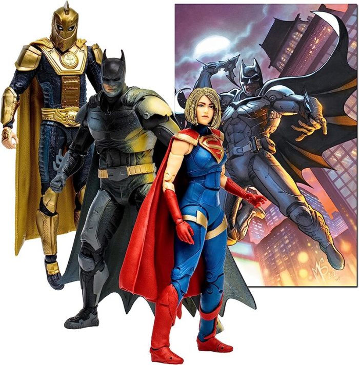 McFarlane Toys - DC MULTIVERSE 3PacK - INJUSTICE 2 - BATMAN, DR. FATE, SUPERGIRL