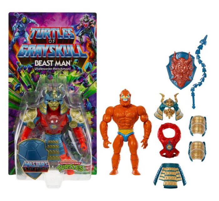 Masters of the Universe: Origins Turtles of Grayskull Beast Man