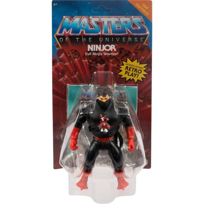 Masters of the Universe Origins Mini Comic Ninjor Action Figure