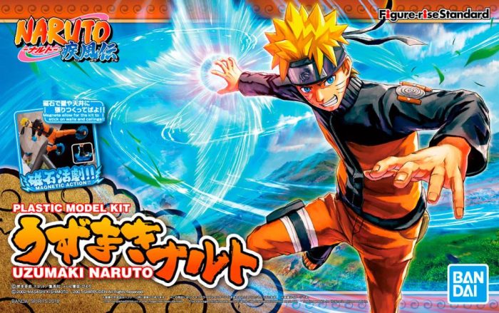 Naruto: Shippuden Figure-rise Standard Uzumaki Naruto Model Kit