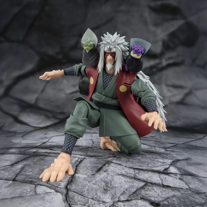 Naruto: Shippuden S.H.Figuarts Jiraiya -Hidden Leaf Heroic Master Sage- (Sage Mode Set) ( Preorder Q4 2025)
