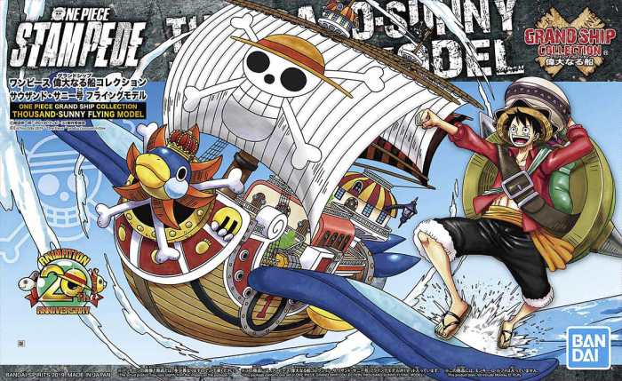 One Piece Grand Ship Collection Thousand Sunny - Flying Model -Model Kit