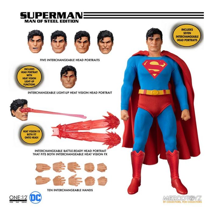 One:12 - DC Superman Man of Steel Edition - Mezco