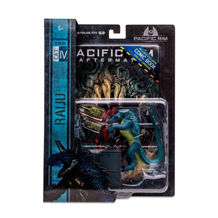 Pacific Rim: Aftermath Raiju 4 Action Figure Playset with Comic