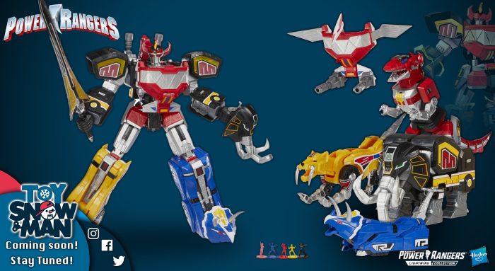 Power Rangers Lightning Collection Mighty Morphin Dino Megazord