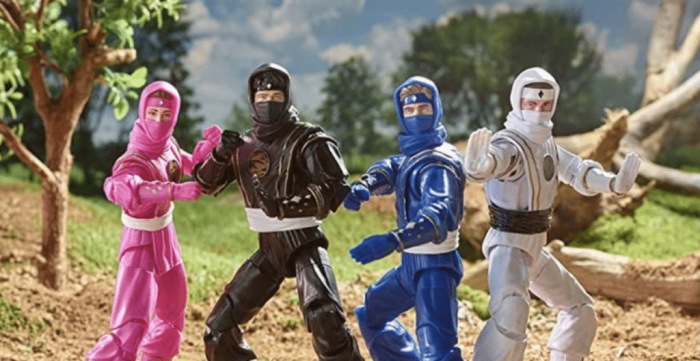 Power Rangers Lightning Collection Mighty Morphin Ninja Wave 1 Set of 4