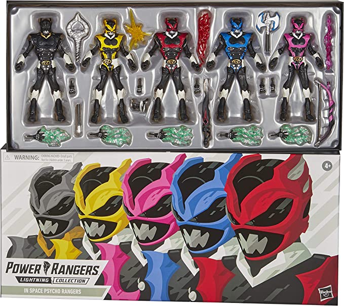 Power Rangers Lightning Collection in Space Psycho Rangers 5-Pack Premium Collectible - Exclusive