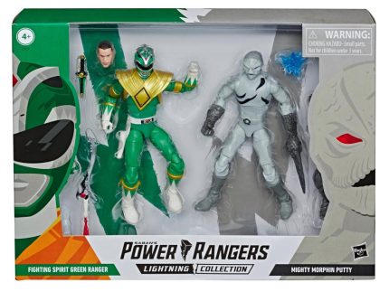 Power Rangers Lightning Collection Fighting Spirit Green Ranger & Mighty Morphin Putty Two-Pack