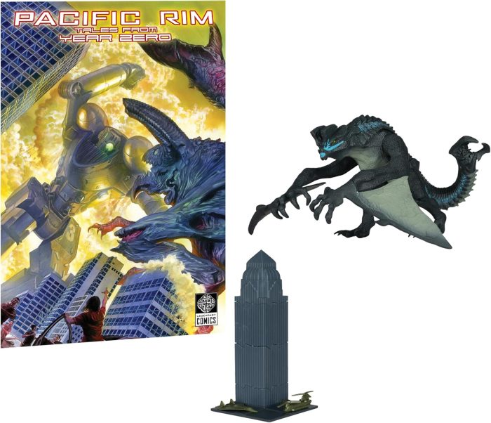 Pacific Rim Otachi (Kaiju) 4 Scale Figure Playset with Comic Gold Label - Exclusive