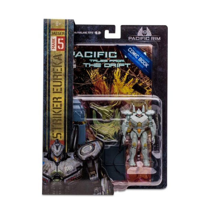 Pacific Rim: Tales From The Drift Striker Eureka 4 Action Figure Playset with Comic