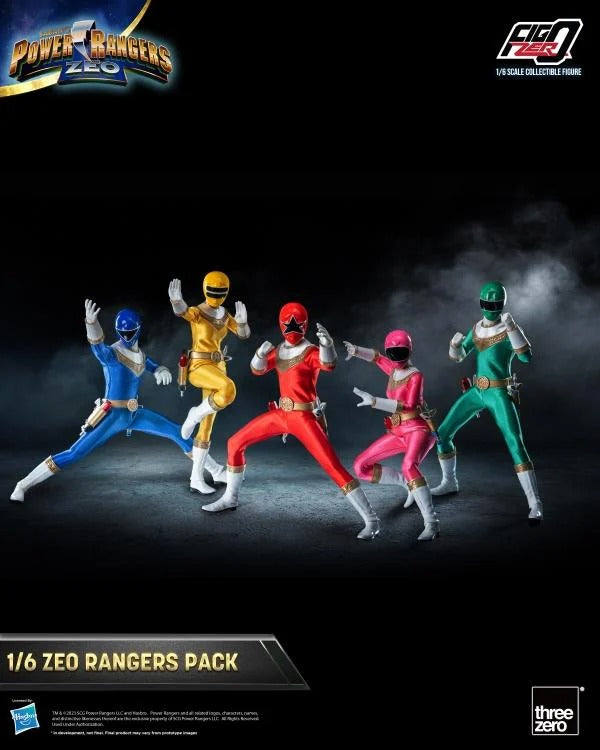 Power Rangers Zeo - FigZero Zeo Rangers 1/6 Scale Figure 5-Pack