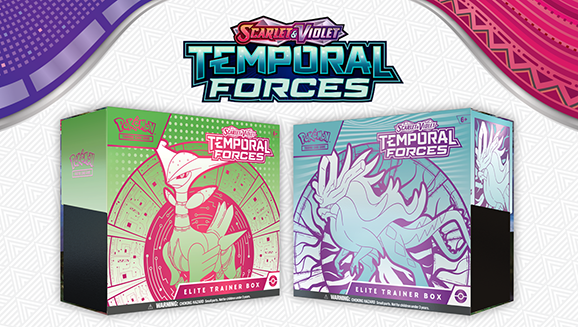 Pokémon TCG: Scarlet & Violet - Temporal Forces - Elite Trainer Box
