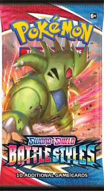 Pokémon TCG: Sword & Shield - Battle Styles - Booster packs