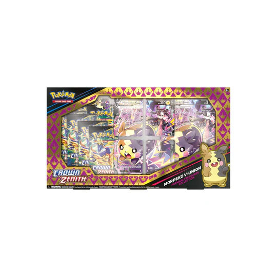 Pokémon TCG: Sword & Shield - Crown Zenith Premium Treasures Collection - Morpeko V-Union