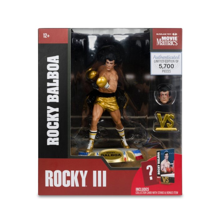 Rocky III (1982) Rocky Balboa 6in Posed Figure McFarlane Toys