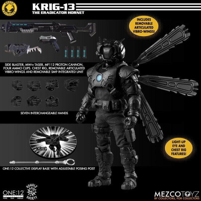 Rumble Society - ONE:12 COLLECTIVE - KRIG-13 ERADICATOR HORNET - Exclusive