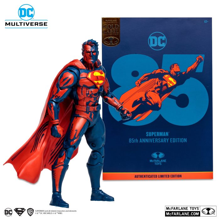 SUPERMAN 85TH ANNIVERSARY (GOLD LABEL) SDCC EXCLUSIVE