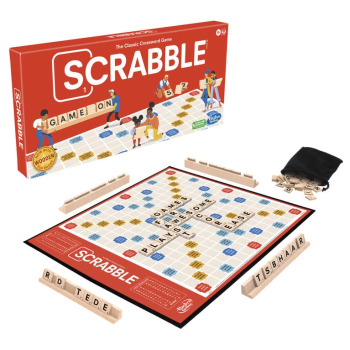 Scrabble Board Game - Classic Word Game