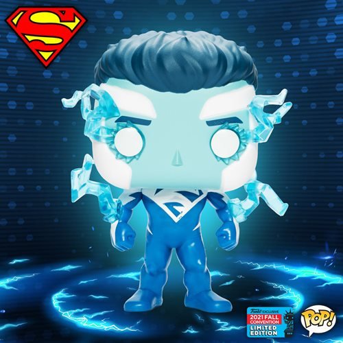 Superman Blue Pop! Vinyl Figure - 2021 Convention Exclusive
