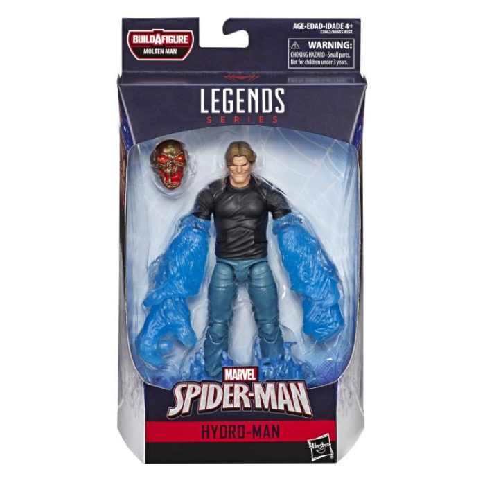 Spider-Man Marvel Legends Hydro-Man (Molten Man BAF)