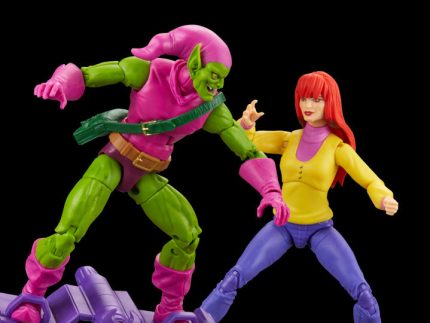 Spider-Man Marvel Legends Mary Jane & Green Goblin Exclusive Two-Pack
