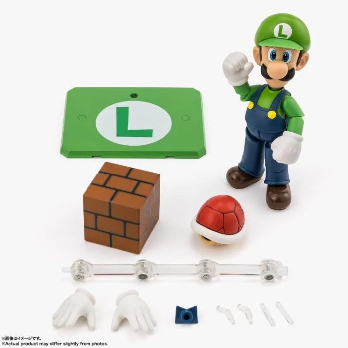 Super Mario - S.H.Figuarts - Luigi (Preorder Mar/Apr 2026)