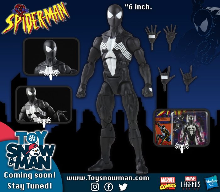 Symbiote Spider-Man Marvel Legends Retro