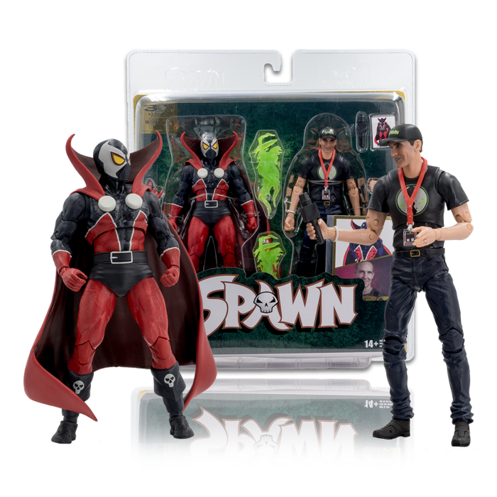 Spawn & Todd McFarlane (Spawn) 2-Pack 7 Figures McFarlane Toys 30th Anniversary