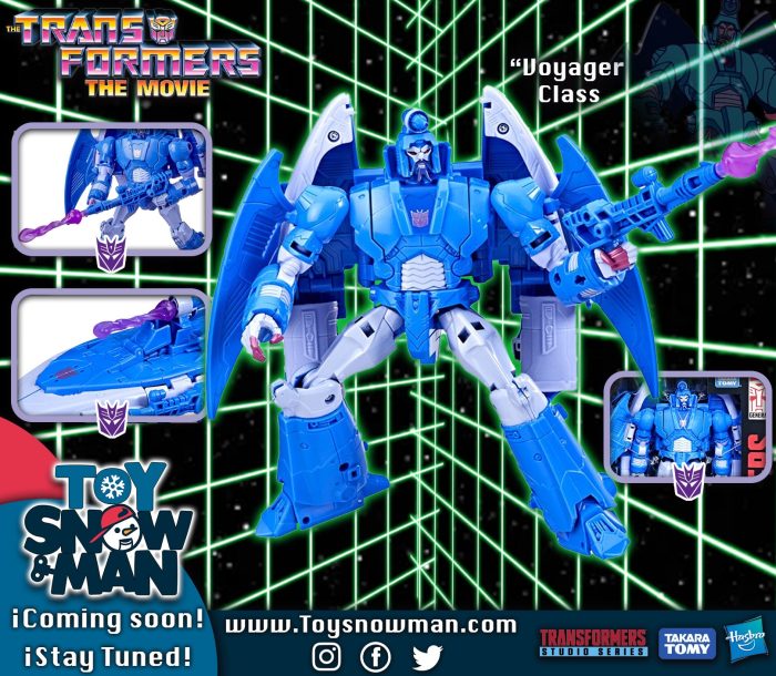 Sweep Transformers Studio Series 86-10 Voyager The Movie Decepticon