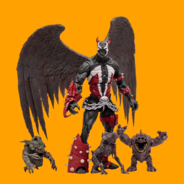 Spawn's Universe King Spawn and Demon Minions Mega Action Figure Set