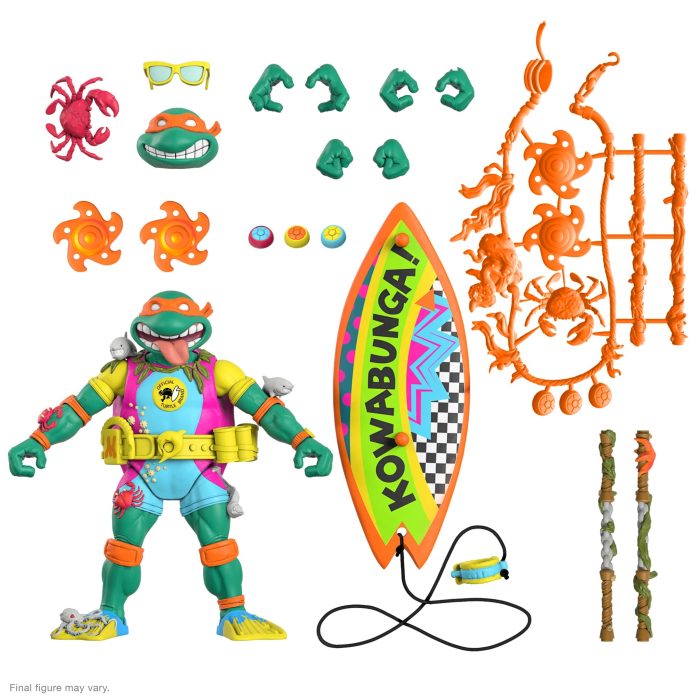 SUPER7 ULTIMATES TMNT WAVE 6 SEWER SURFER MIKE