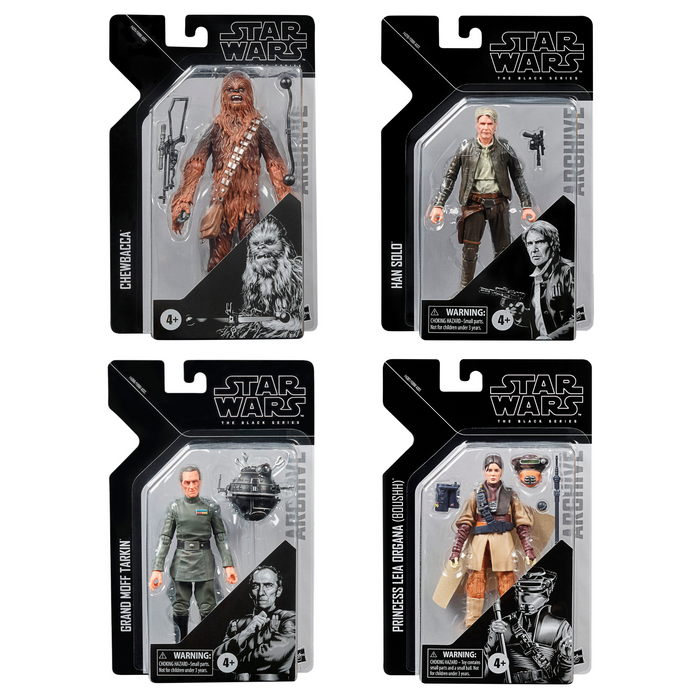 Star Wars Black Series Archive Collection Wave 7 - SET OF 4