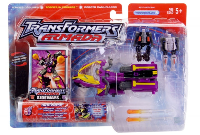 SIDEWAYS WITH CROSSWISE AND ROOK SUPER-CON | TRANSFORMERS ARMADA