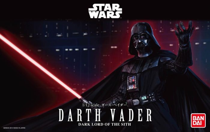 Star Wars Darth Vader (Empire Strikes Back) 1/12 Scale Model Kit