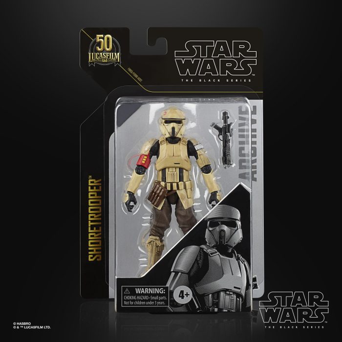 Star Wars The Black Series Archive Shoretrooper 6-Inch-Scale Rogue One: A Star Wars Story Lucasfilm 50th Anniversary Toy