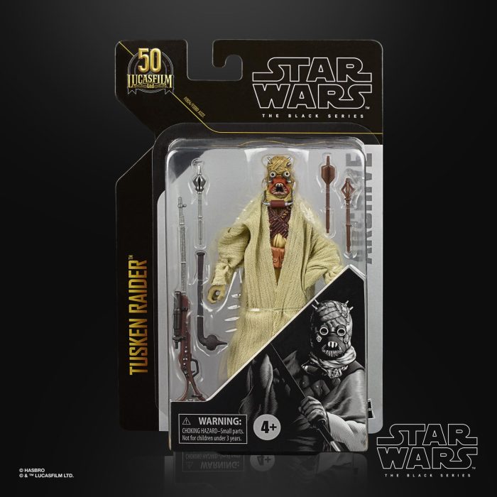 Star Wars The Black Series Archive Tusken Raider 6-Inch-Scale Star Wars: A New Hope Lucasfilm 50th Anniversary Figure (sub-standard packaging)