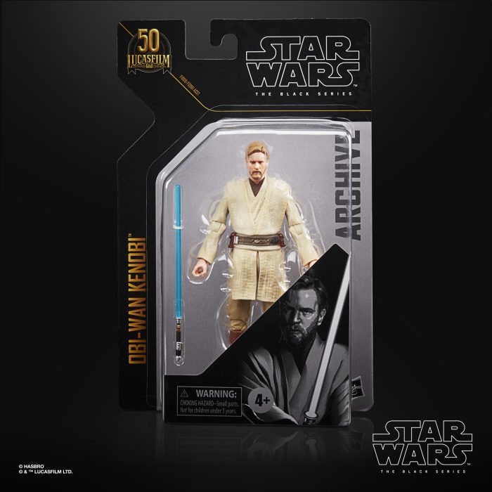 Star Wars The Black Series Archive Obi-Wan Kenobi Star Wars: Revenge of the Sith Lucasfilm 50th Anniversary Toy