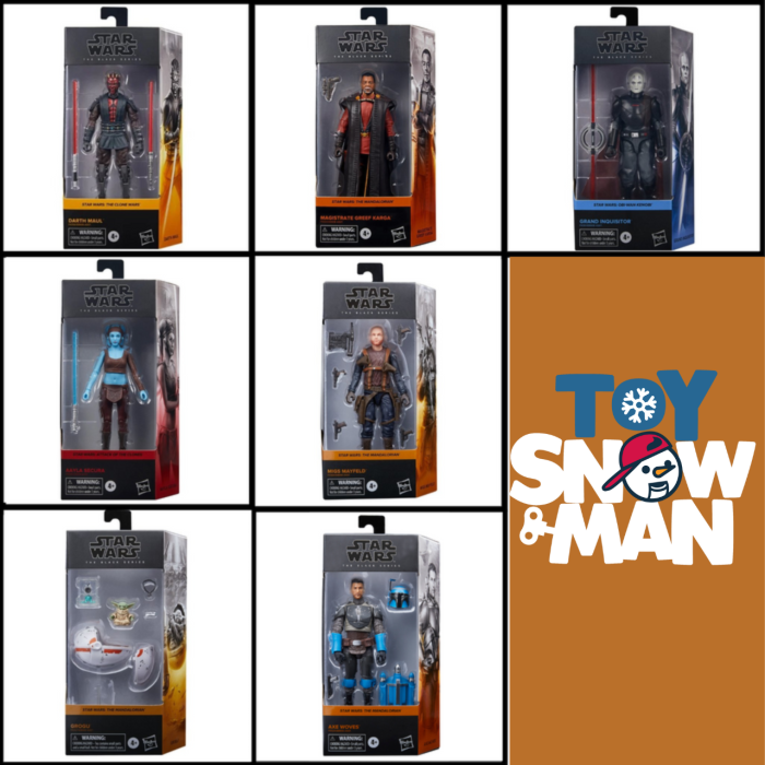 Star Wars: The Black Series Wave 44 SET OF 7