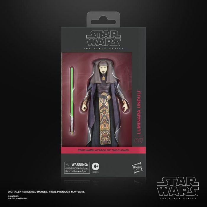 Star Wars: The Black Series 6 Luminara Unduli - Attack of the Clones