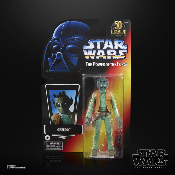 Star Wars: The Black Series (power of the force)  Retro Greedo - exclusive