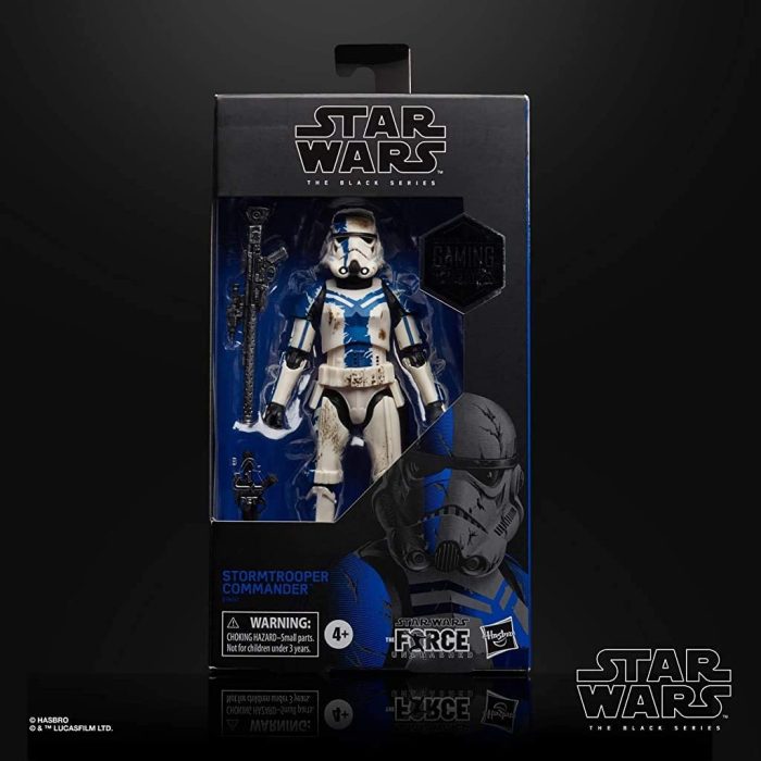 Star Wars The Force Unleashed Black Series Stormtrooper Commander - Gaming Greats Exclusive