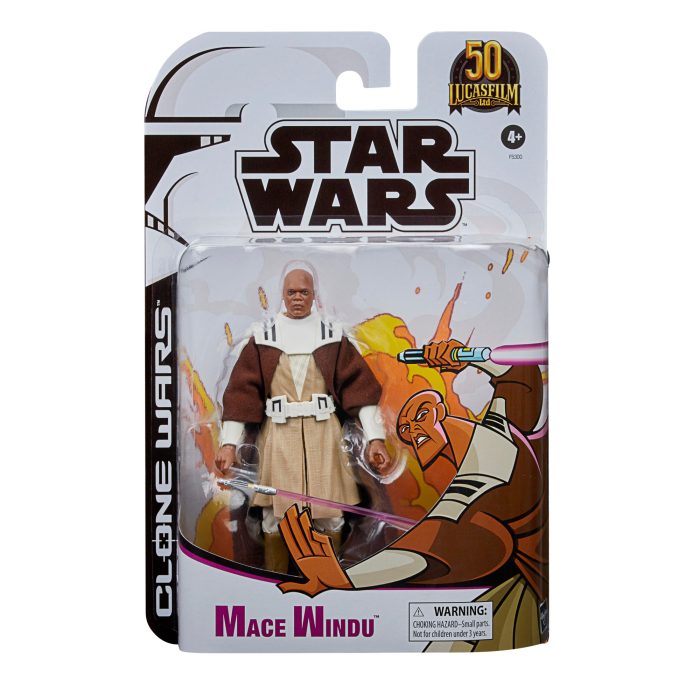 Star Wars The Black Series Mace Windu - Clone wars Exlcusive