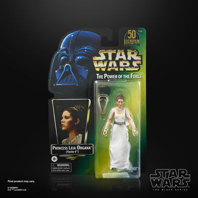 Star Wars The Black Series The Power of the Force Princess Leia Organa (Yavin IV) 6-Inch Action Figure - Exclusive