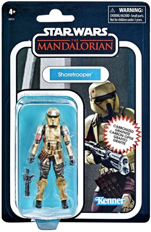 Star Wars The Mandalorian Vintage Collection Shoretrooper Exclusive Action Figure [Carbonized]
